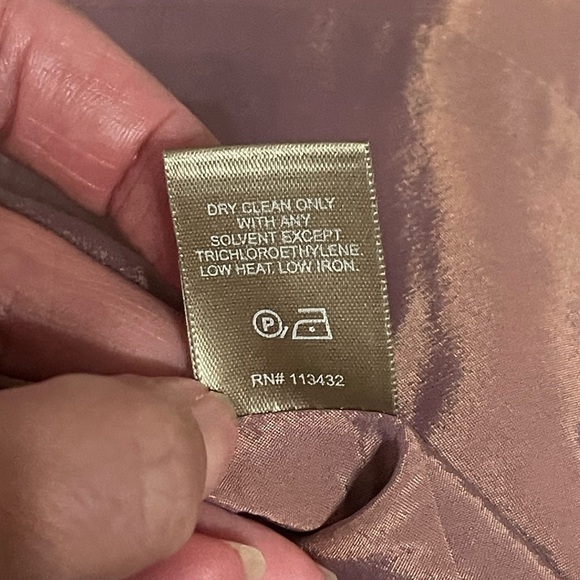 NEW Bill Blass Tearose Sculpted Tank Elegant Sleeveless Top Square Neck Sz 6 - Picture 8 of 8